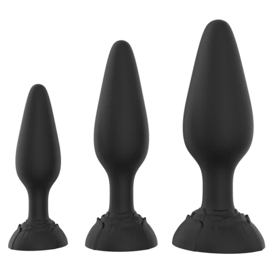 Plug anale in silicone Base a forma di cuore in cristallo Butt Plug Trainer Massaggio Espansione dell'ano Prodotto sessuale per uomini Donne Gay